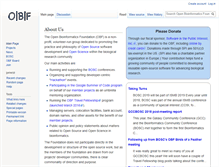 Tablet Screenshot of open-bio.org